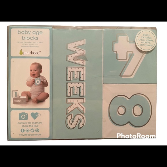 BABY AGE BLOCKS - Picture 1 of 2